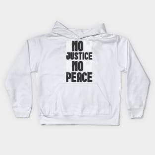 Know Justice Know Peace Kids Hoodie